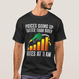 Camiseta Os Preços Do Gás Aumentam Mais Rápido Do Que Os Vo