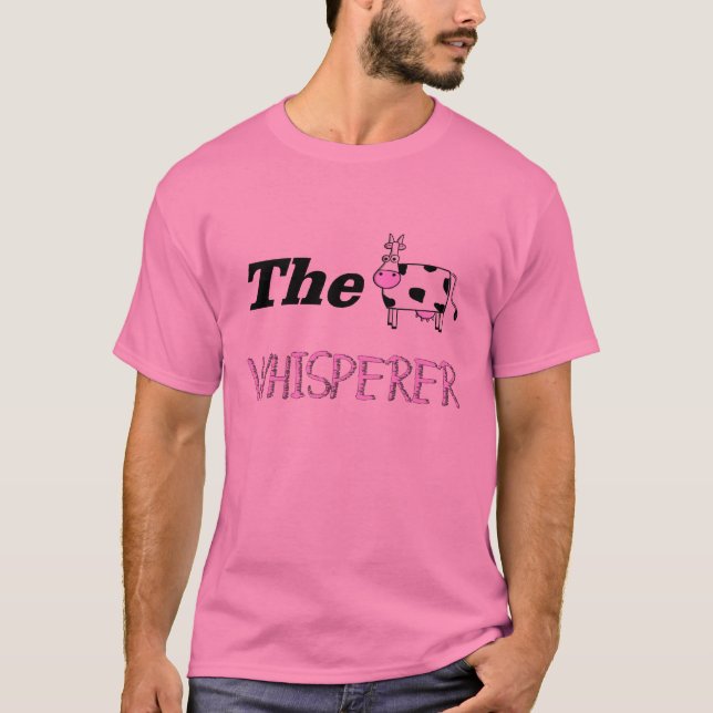 Camiseta Os presentes do Whisperer da vaca (Frente)