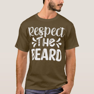 Camiseta Os Presentes Engraçados Respeitam A Barba 1