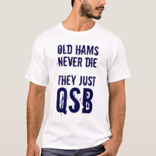 Camiseta Os presuntos velhos nunca morrem o t-shirt de