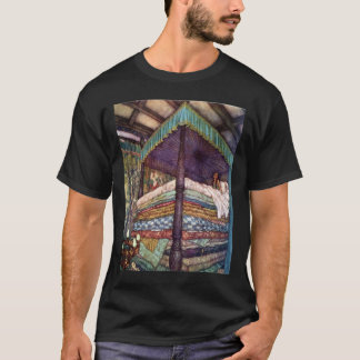Camiseta Os Príncipes e a Ervilha Edmund Dulac