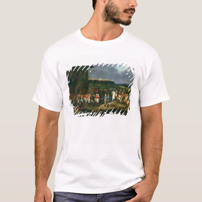 Camiseta Os prisioneiros ingleses em Astorga apresentaram a (Frente)