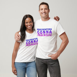 Camiseta Os Procriadores Vão Criar Anúncio de Chás de Bebê