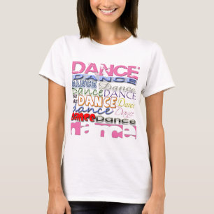 Camiseta Os produtos do dançarino da dança