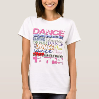 Camiseta Os produtos do dançarino da dança