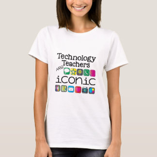 Camiseta os professores da tecnologia são icónicos