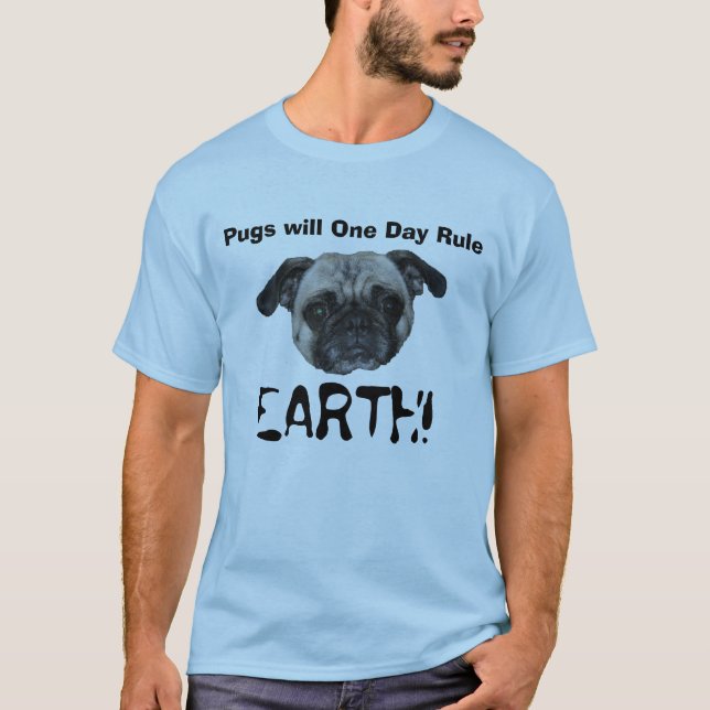 Camiseta Os Pugs ordenarão! (Frente)