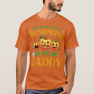 Camiseta Os Pumpkins Mais Bonitos Chamam-Me Pai Pumpkin H