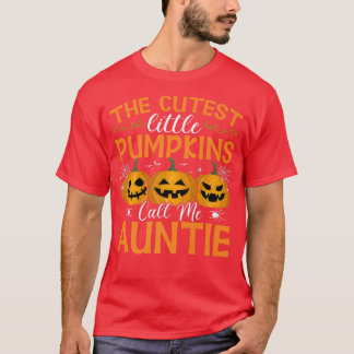 Camiseta Os Pumpkins Mais Loucos Me Chamam De Tia Hallowee