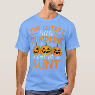 Camiseta Os Pumpkins Mais Loucos Me Chamam De Tia Halloween