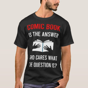 Camiseta Os Quadrinhos da Resposta Comics