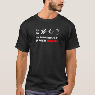 Camiseta Os Quatro Cavaleiros Do Apocalipse Moderno 1