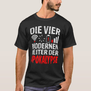 Camiseta Os quatro cavaleiros modernos do apocalipse
