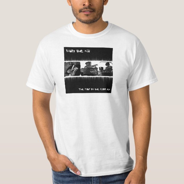 CAMISETA OS QUATRO NO E.P. DO ASSOALHO (Frente)