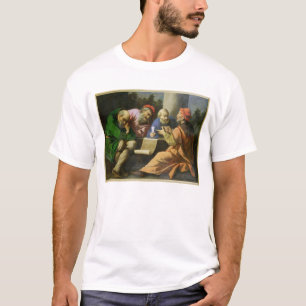 Camiseta Os quatro pais da igreja (óleo nas canvas
