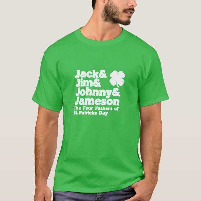 CAMISETA OS QUATRO PAIS RUAS. DIA DE PATRICK (Frente)