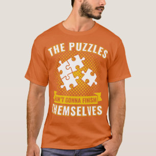Camiseta Os Quebra-cabeça Aint Vão Acabar Engraçados Puz