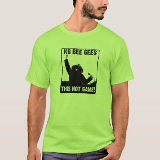 Camiseta OS quilogramas BEE GEES, balançam o continente!