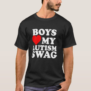 Camiseta Os Rapazes Amam Meu Charme Autista