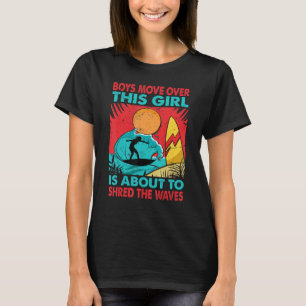 Camiseta Os Rapazes Se Mudam Para Esta Garota Está Prestes