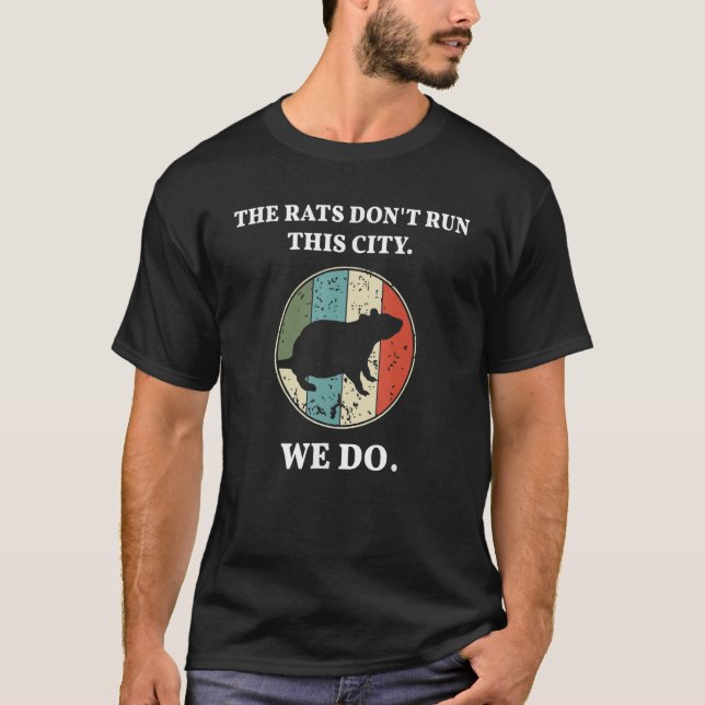 Camiseta Os Ratos não executam esta cidade que fazemos_1 (Frente)
