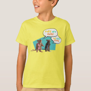 Camiseta Os Ratos São Bonitos Mas Um Pouco Cheirosos