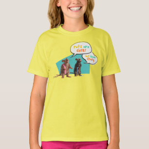 Camiseta Os Ratos São Bonitos Mas Um Pouco Cheirosos