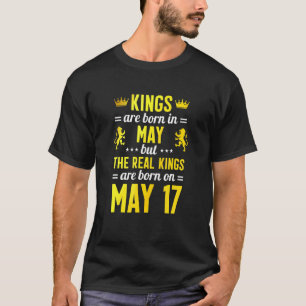 Camiseta Os Reis São Nasceres Em Maio Os Reais São Nasceres