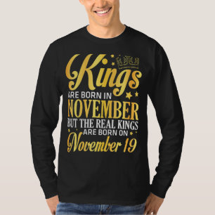 Camiseta Os Reis São Nasceres Em Novembro Os Reais São Nasc