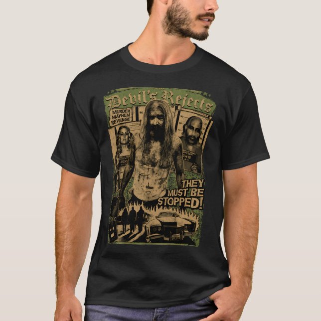 Camiseta Os Rejeitos Do Diabo (Frente)