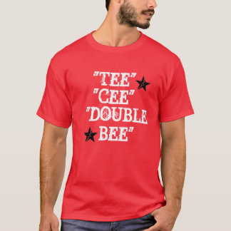 Camiseta Os ribeiros de Candace unem T vermelho