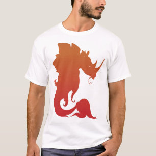 Camiseta Os Rinoceronte-Stego-Peixes Tee (o fogo)