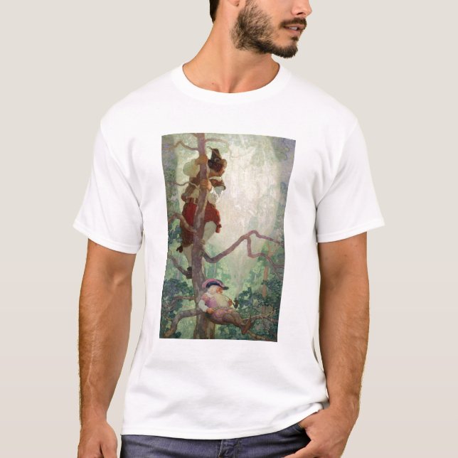 Camiseta Os ritos do primavera, ilustração 'de uma criança (Frente)