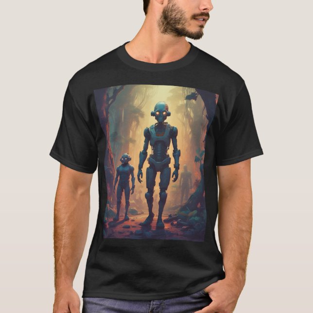 Camiseta os robôs (Frente)