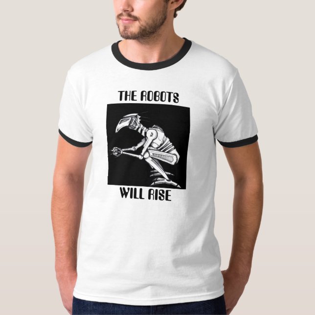 CAMISETA OS ROBÔS AUMENTARÃO (Frente)