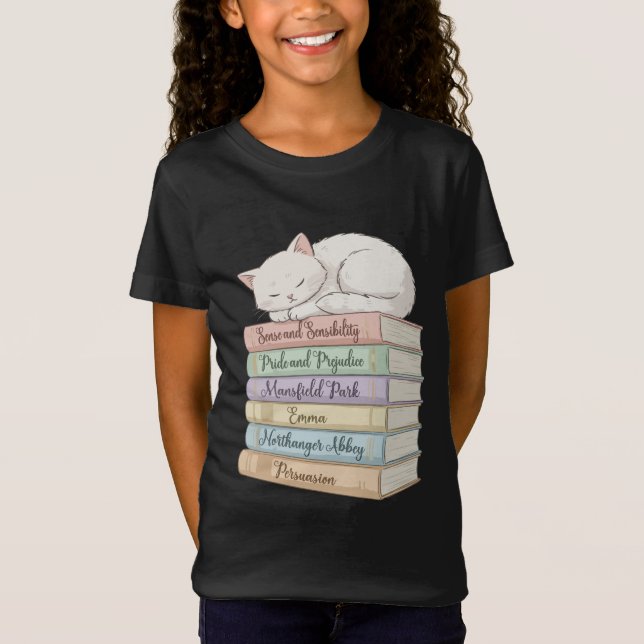 Camiseta Os Romances de Jane Austen IX (Frente)