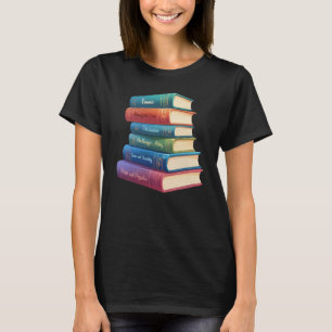 Camiseta Os romances VIII de Jane Austen