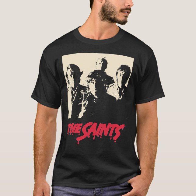 Camiseta Os Santos Punk Banda Classic T-Shirt (Frente)