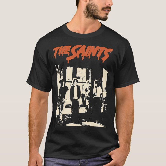 Camiseta Os Santos Punk Rock Classic T-Shirt (Frente)