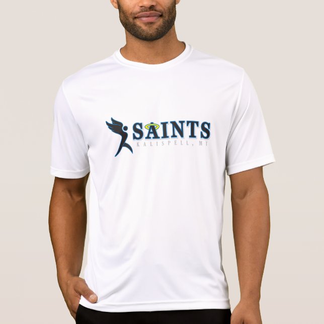 Camiseta Os santos que funcionam o t-shirt (Frente)