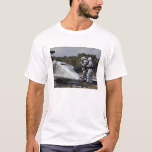 Camiseta Os sapadores-bombeiros respondem à cena