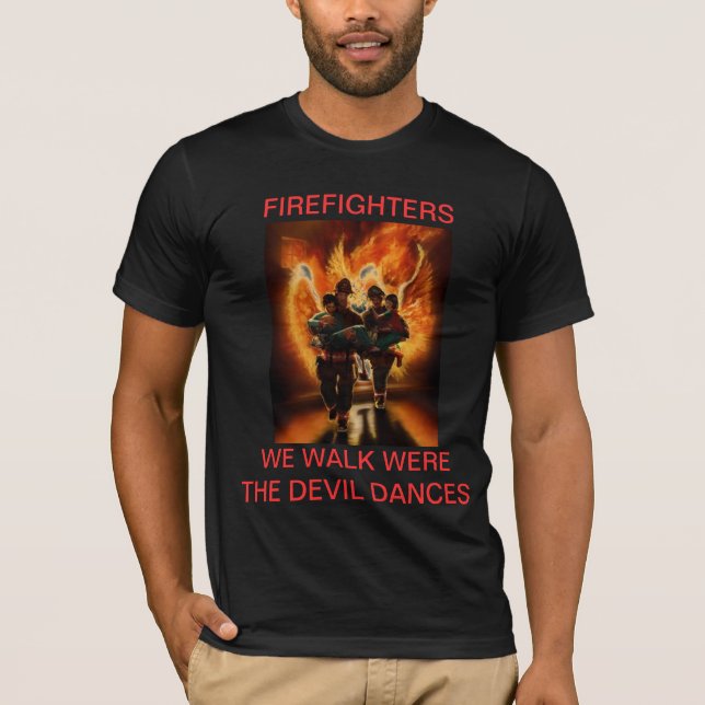 CAMISETA OS SAPADORES-BOMBEIROS SALVAR VIDAS (Frente)