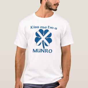 Camiseta Os Scottish personalizados beijam-me que eu sou