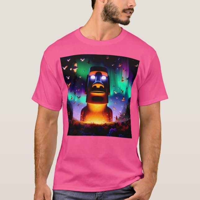 Camiseta Os Segredos Do Moai (Frente)