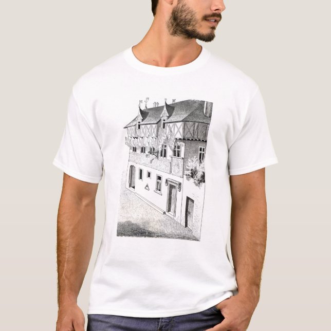 Camiseta Os senhores e os Barons "fazem janelas dos blazons (Frente)