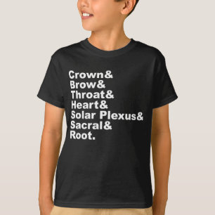 Camiseta Os Sete Chakras do Hinduísmo e Ritual Hindu