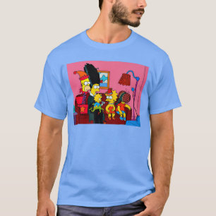 Camiseta Os Simpsonsreehouse de Terror Halloween Assustador