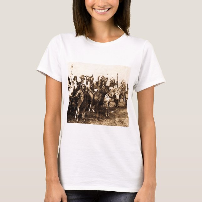 Camiseta Os Sioux poderosos (Frente)