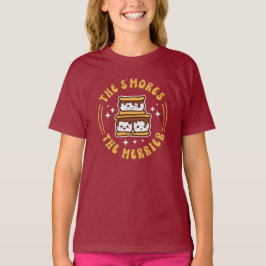Camiseta Os S'mores O Merrier Funny Kawaii Camping Gift