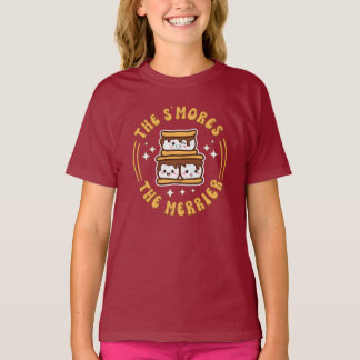 Camiseta Os S'mores O Merrier Funny Kawaii Camping Gift